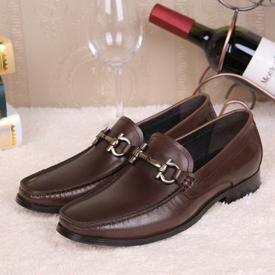 Salvatore Ferragamo Business Men Shoes--047